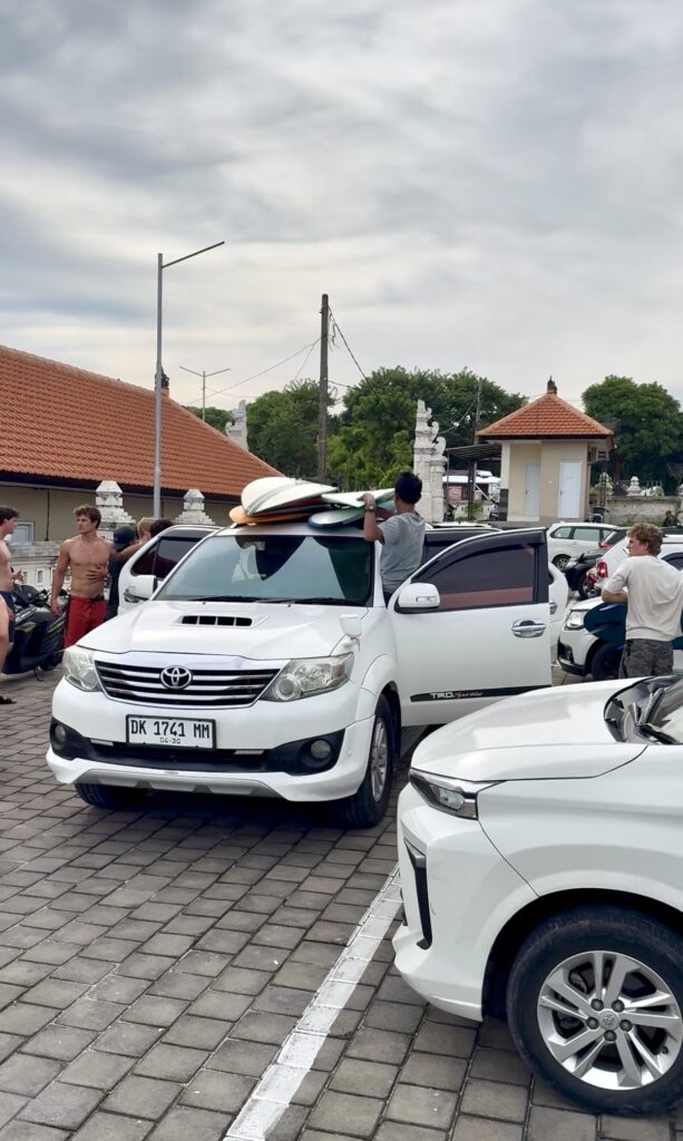 Surf Transport with Board Equipment Hire in Geger Beach, Nusa Dua, Bali